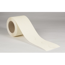 EduCraft Scalloped Paper Border Rolls - Soft Cream - 57mm x 10m